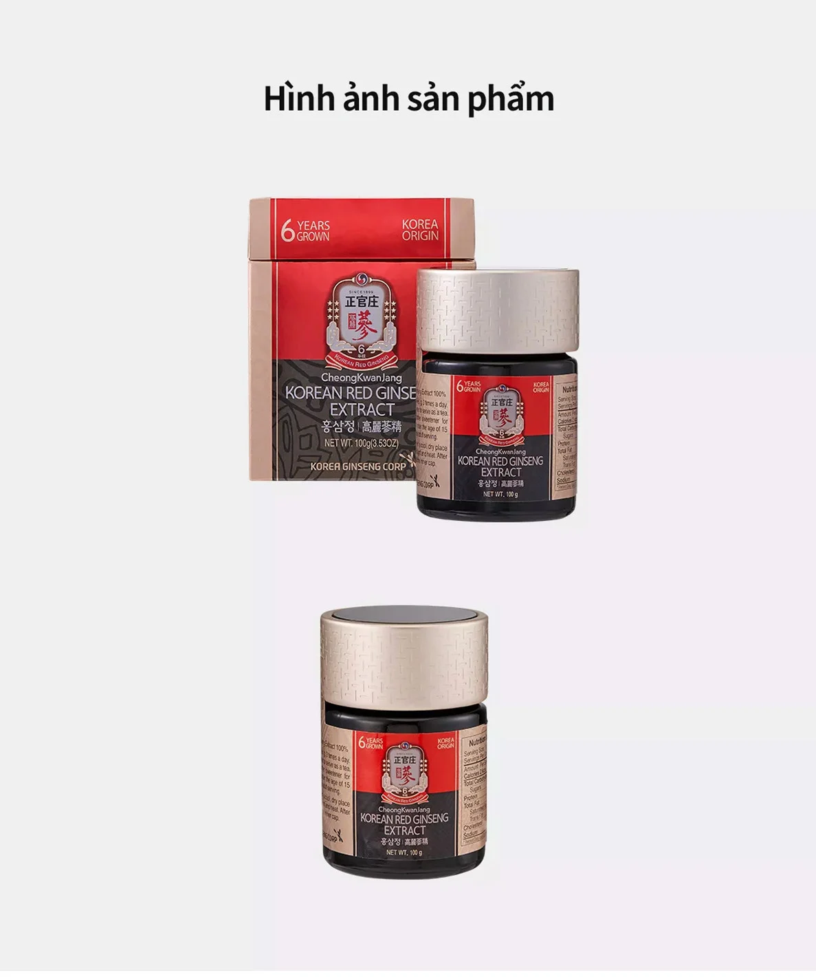 Mô tả Tinh Chất Cao Hồng Sâm Cô Đặc KGC Cheong Kwan Jang Global Extract 2
