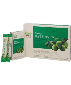 Nước Hồng Sâm Goodbase Mơ Xanh KGC Cheong Kwan Jang (10ml x 30 gói) 1