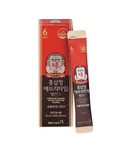 Tinh Chất Hồng Sâm Pha Sẵn KGC Cheong Kwan Jang EveryTime Balance (20 gói, 30 gói) 4
